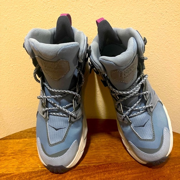 Hoka Anacapa Mid GTX Mountain Spring Blue Women's Hiking Boots
Shoes Size 7B NEW - Picture 4 of 9